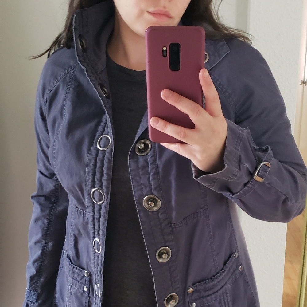 Vintage Free People lightweight long jacket, 4